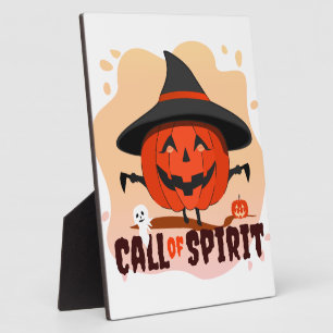 Plaque Photo Appel de l'Esprit d'Halloween
