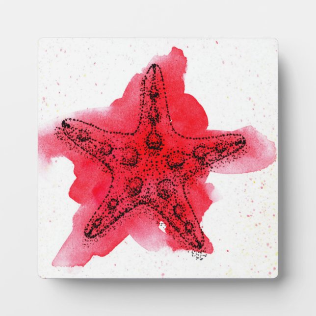 Plaque Photo Aquarelle (Devant)