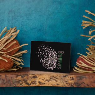 Plaque Photo Arbre printanier