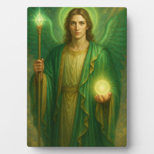 Plaque Photo Archangel Raphael - Médecin Divin de Lumière