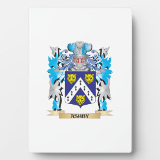 Plaque Photo Armoiries D'Ashby