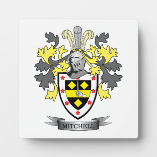 Plaque Photo Armoiries de Mitchell Family Crest