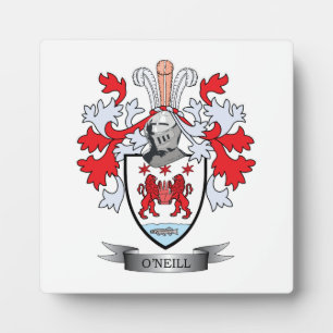 Plaque Photo Armoiries d'O'Neill