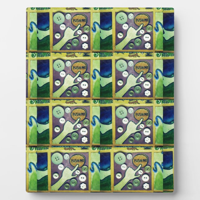 Plaque Photo Art Mosaïque Contemporain - Un Joueur (Devant)