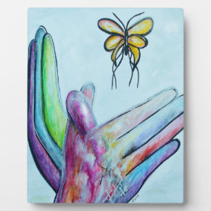 Plaque Photo ASL Butterfly