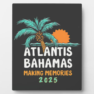 Plaque Photo Atlantis Bahamas Faire des souvenirs 2025