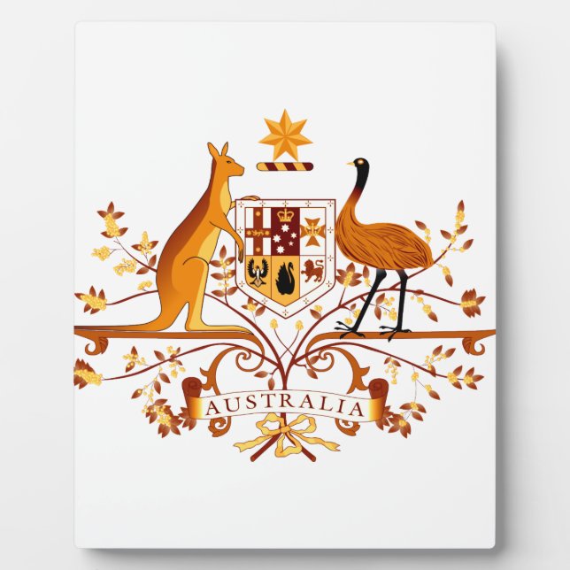Plaque Photo Australie - ACO Brown (Devant)