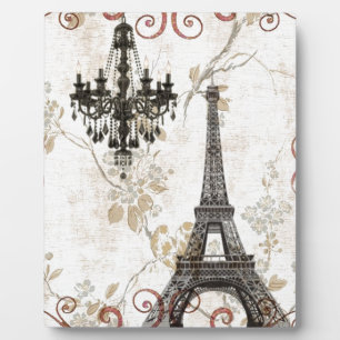 Plaque Photo Automne Romantique Quitte Paris Tour Eiffel