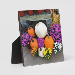 Plaque Photo Autumn Decor