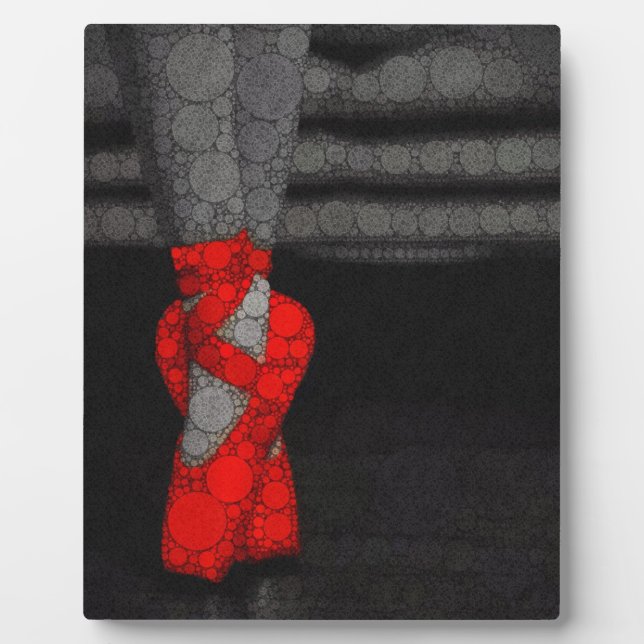 Plaque Photo Ballerina Chaussures Belle Ballet (Devant)