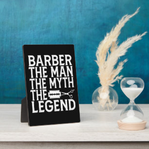 Plaque Photo Barbier The Man 2024