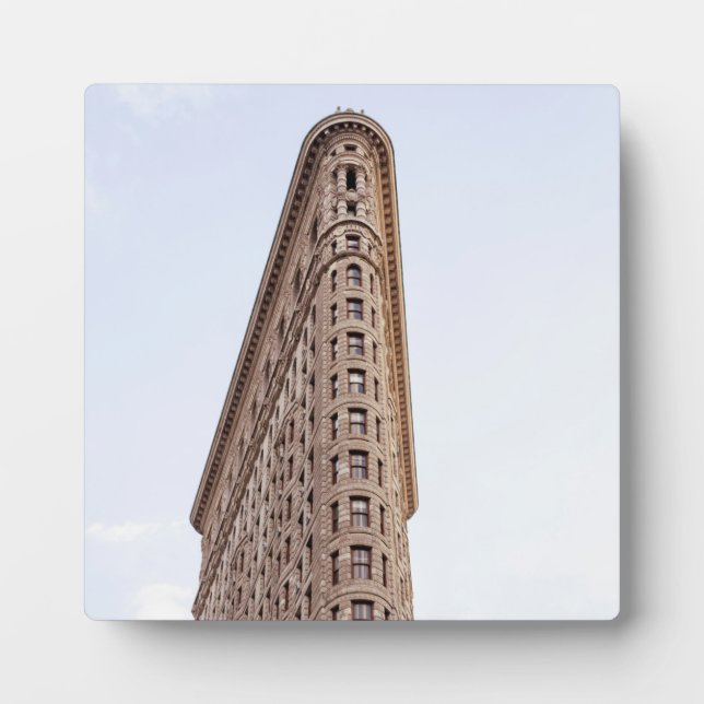 Plaque Photo bâtiment Flatiron  (Devant)