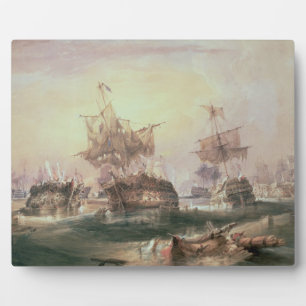 Plaque Photo Battle of Trafalgar, 21st October 1805