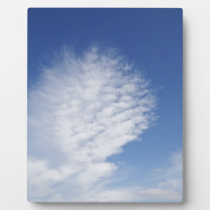 Plaque Photo beautiful, big cloud