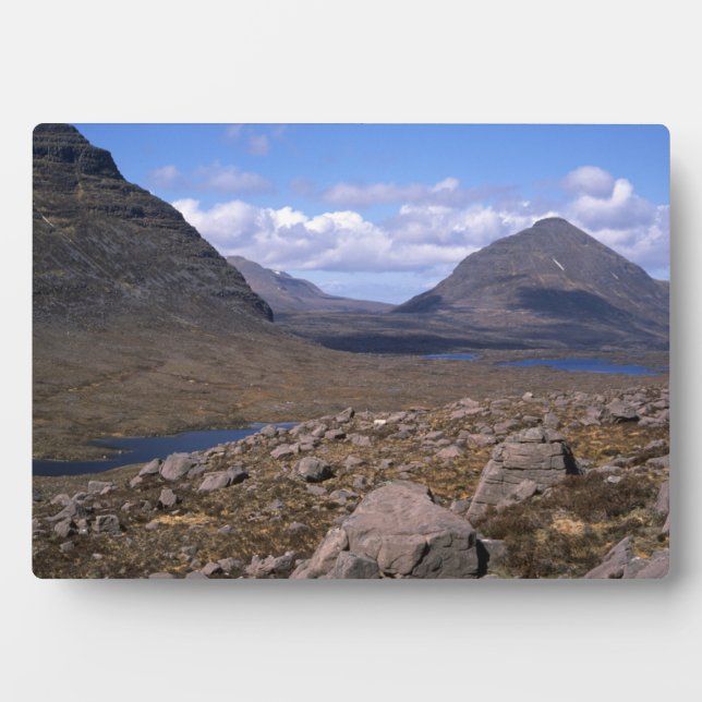 Plaque Photo Beinn an Eionn Scotland (Devant)