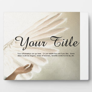 Plaque Photo Belle Ange des ailes Cadeaux & Articles promotionn
