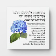 Bénédiction hébraïque pour les bougies de Shabbat