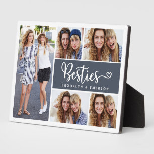 Plaque Photo Besties Photo Collage Best Friends