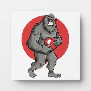 Plaque Photo bigfoot cœur valentines day