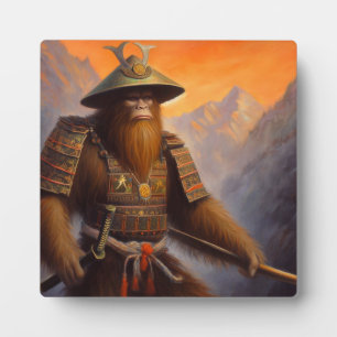 Plaque Photo Bigfoot Samurai