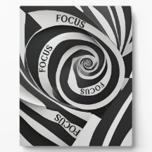 Black and White Spiral "Focus"