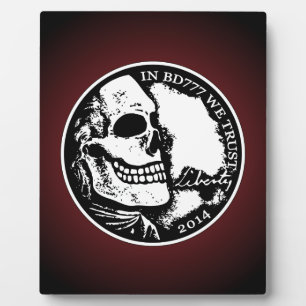 Plaque Photo Black Death 777 - Liberty
