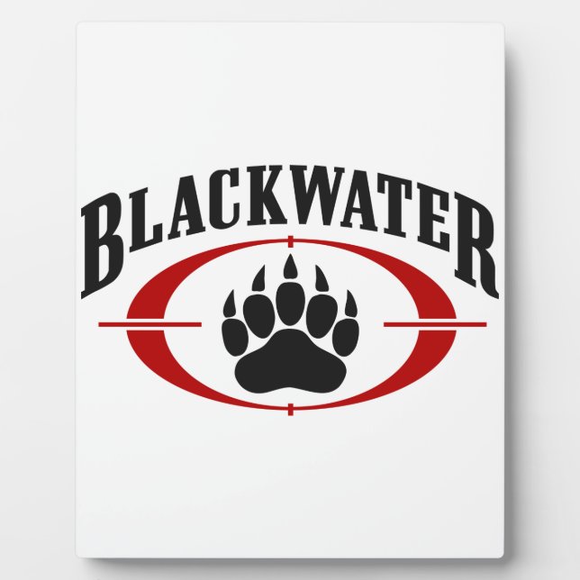 Plaque Photo Blackwater (Devant)