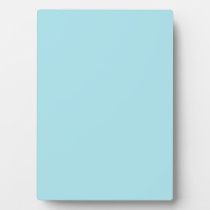 Plaque Photo Bleu Blizzard (couleur unie)