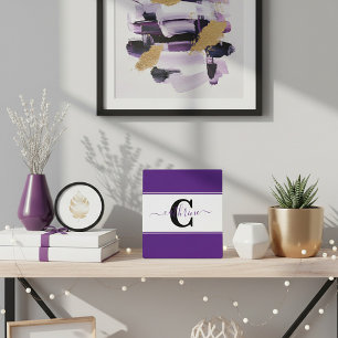 Plaque Photo Bloc de couleur personnalisé