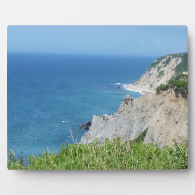 Plaque Photo Block Island Bluffs - Block Island, Rhode Island (Devant)