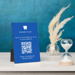 Plaque Photo Book An Appointment QR Code Internet Scan