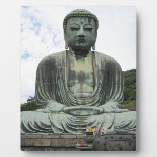 Plaque Photo Bouddha Statue Bouddhisme