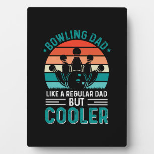 Plaque Photo Bowling papa