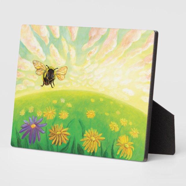 Plaque Photo Bumblebee sur l'Horizon (Côté)