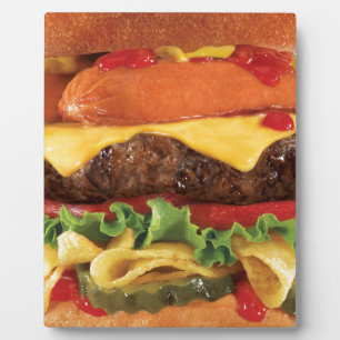 Plaque Photo burger