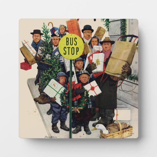 Plaque Photo Bus Stop (Devant)