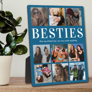 Plaque Photo Cadeau Besties   Meilleurs amis pour toujours