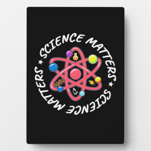 Plaque Photo Cadeau d'anniversaire La Fière science compte