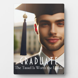 Plaque Photo Cadeau de diplôme d'études supérieures personnalis