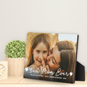 Plaque Photo Cadeau pour la fête des mères de maman photo compl