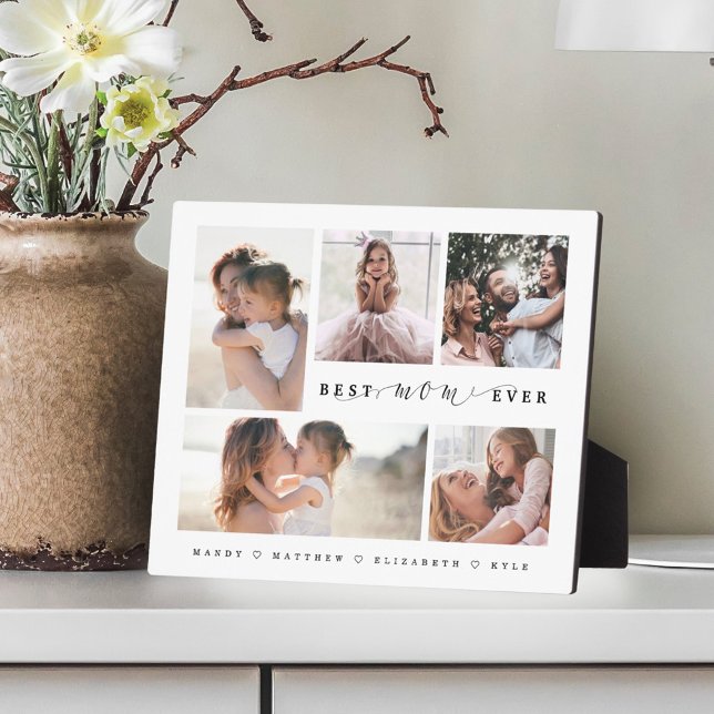 Plaque Photo Cadeau Pour Meilleure Maman Toujours Famille Photo (Créateur téléchargé)