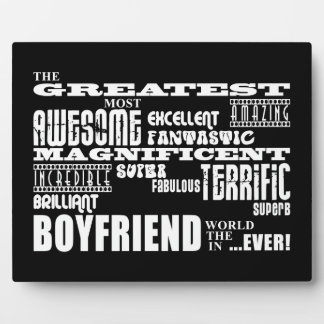 Plaque Photo Cadeaux amusants pour petits amis : Grand copain