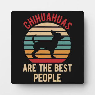 Plaque Photo Cadeaux de chiens Chihuahua drôles