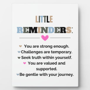 Plaque Photo Cadeaux Motivationnels Inspirants Petits Rappels