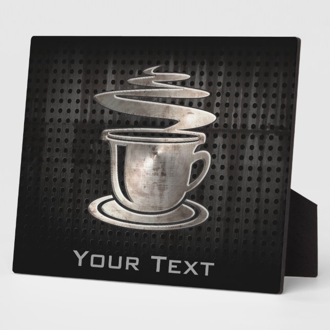 Plaque Photo Café chaud ; Cool (Côté)