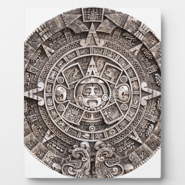 Plaque Photo Calendrier maya (Devant)
