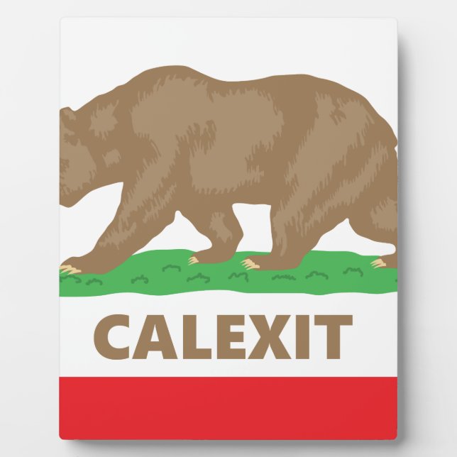 Plaque Photo Calexit (Devant)