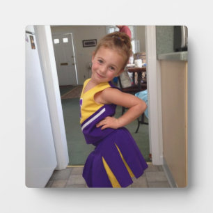 Plaque Photo Cameron Pom-pom girl on