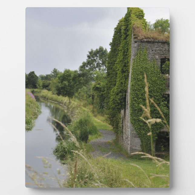 Plaque Photo Canal irlandais (Devant)