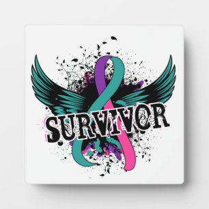 Plaque Photo Cancer du thyroïde Survivant 16
